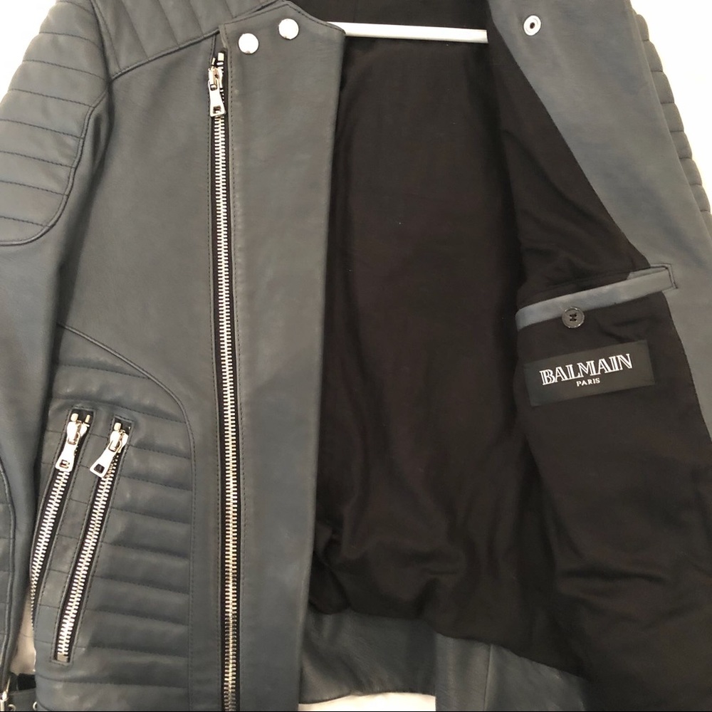 Balmain leather jacket - Picture 3 of 3